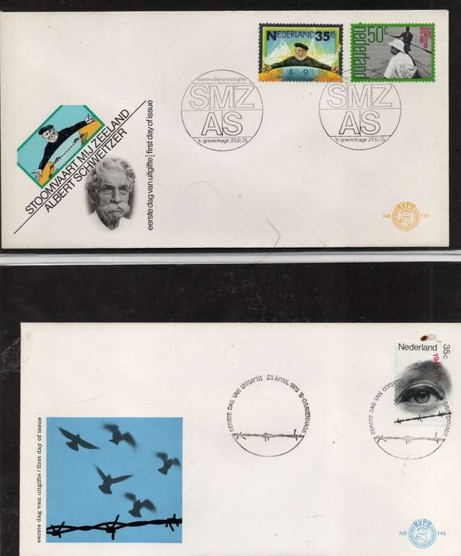 Netherlands, 1970s, 30 First Day Covers