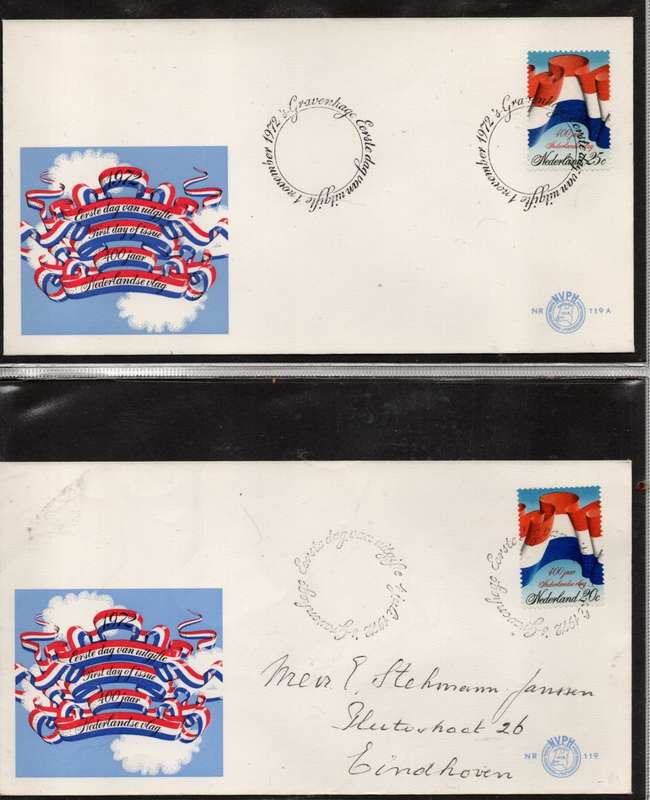 Netherlands, 1970s, 30 First Day Covers