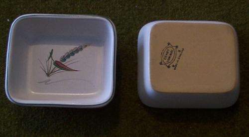 Denby Greenwheat pattern OVEN PROOF TABLEWARES - 6 hors d'ouvres dishes