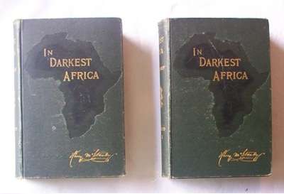 IN DARKEST AFRICA, H.M.STANLEY, 1891 2nd US ed