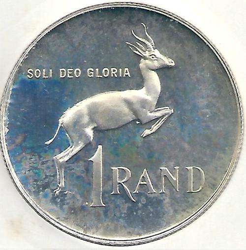 PRICE DROP - SOUTH AFRICA 1978A/E SILVER R1 - PRF