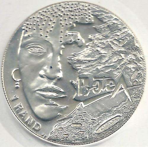 SOUTH AFRICA 1997E WOMEN OF SA SILVER R1 - UNC