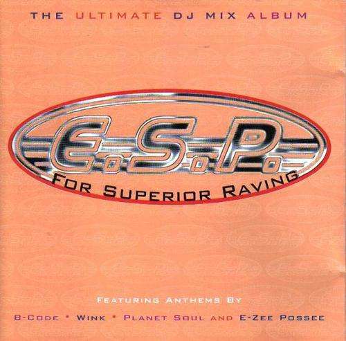 ### E.S.P. "Volume 1 - DJ Mix Album" Music CD 1996 ###