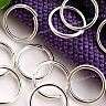Silverplated Jumprings(6mm) - pack of 100