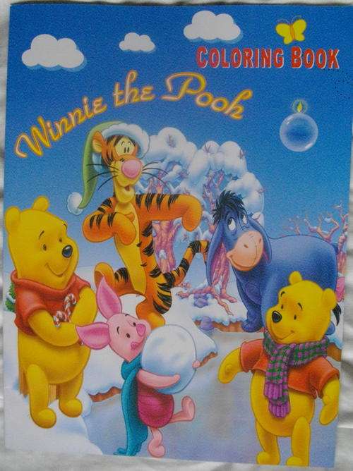 Winnie the Pooh Colouring & Sticker Book