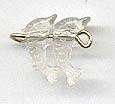Clear Acrylic Plastic Dolphin Beads