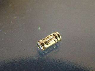 Metal Barrel Beads(7.5mm) - Pack of 10