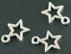 Nickle Star Charms