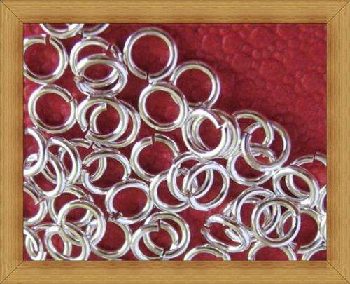 Silverplated Jumprings(7mm) - pack of 100