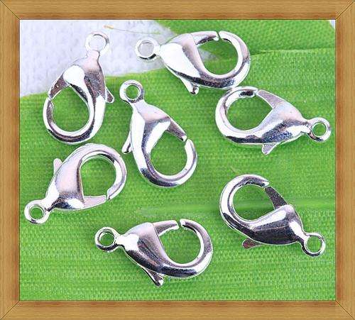 Nickle Lobster Clasps(Pack of 10)(12mm)