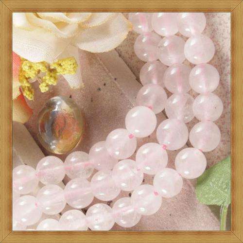 Rose Quartz Gemstone Beads(6mm)