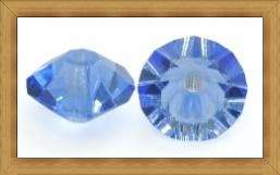 Swarovski Crystal Flat Bicones(5mm) -SAPPHIRE (Pack of 10)