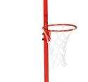 RED NETBALL POST - free-standing & adjustable