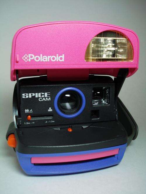 Polaroid 600 SPICE GIRLS INSTANT CAMERA -  very rare!!!  As new in box!!!