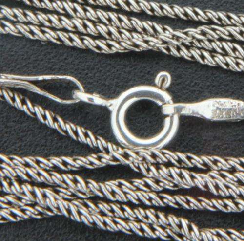 Solid 925 Sterling Silver chain 44cm 2.40g