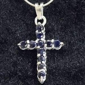 925 sterling silver pendant with natural mined Ruby