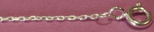 925 Sterling silver necklace chain 44cm 1.730g