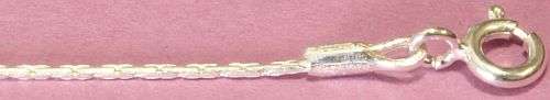 925 Sterling silver necklace chain 45cm 1.814g