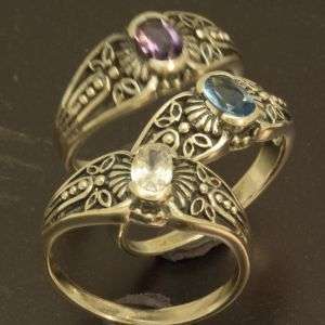 Solid 925 Sterling silver ring, size 9