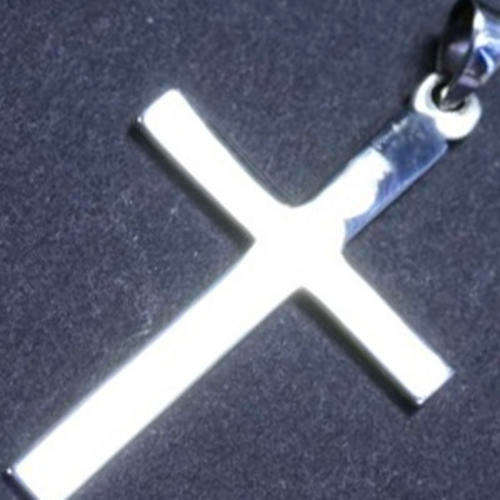 Solid 925 Sterling Silver Pendant 48mm + 1.94g
