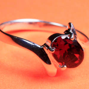 Solid 925 Sterling Silver & CZ ring size 9.5# + 2.09g