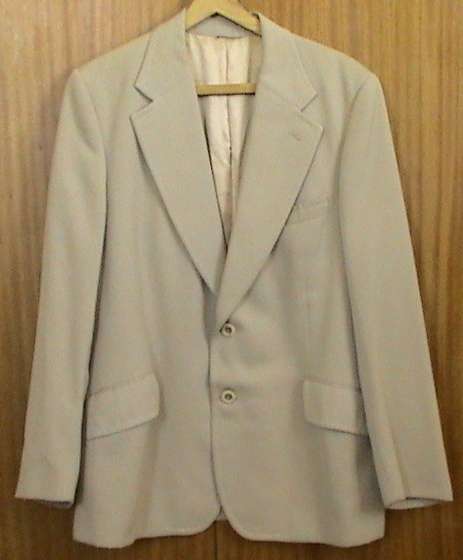 Mens Man About Town Tan Blazer - Hand designed and made to customer specifications
