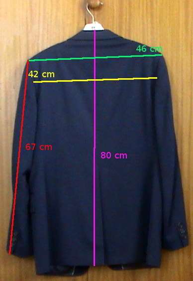 Navy Blue Gents Blazer - Brand Horst Steiner - Düsseldorf, hand made