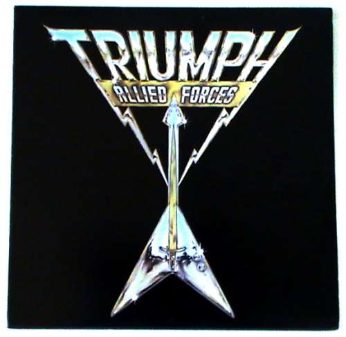 Triumph import collection 3 lps - Progressions Of Power (1980), Allied Forces (1981), Stages (1985)