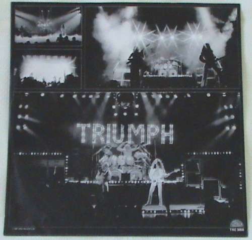 Triumph import collection 3 lps - Progressions Of Power (1980), Allied Forces (1981), Stages (1985)