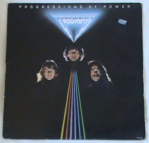 Triumph import collection 3 lps - Progressions Of Power (1980), Allied Forces (1981), Stages (1985)