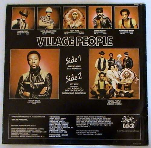 Village People - 2 vinyl lps