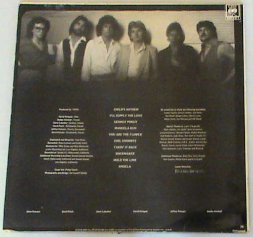 TOTO - Toto (1978) and The Seventh One (1988) 2 vinyl lps