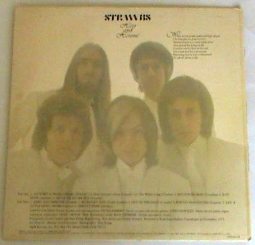 Strawbs - Hero and Heroine Vinyl LP (with separate lyrics sheet) 1974
