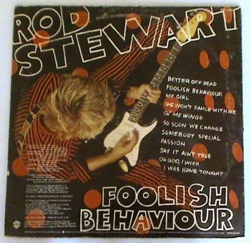 Rod Stewart - 2 lp vinyls -  Foolish behaviour and The Rod Stewart collection