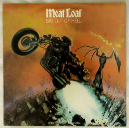 MEAT LOAF - Bat Out Of Hell Vinyl LP -  Reissue 1987 (Hard and rare to find).