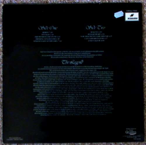 Kayak - Merlin- vinyl lp with lyrics