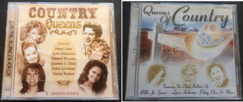 Queens of Country and Country Queens 2 CD collection with various artists