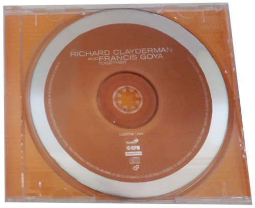 Together cd - Richard Clayderman and Francis Goya  - 18 tunes