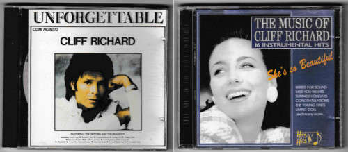 Cliff Richard - Unforgettable and She`s so beautiful - 2 cds