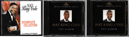 Nat King Cole collection - 3 albums with 4 cds and 80 songs - cds NM