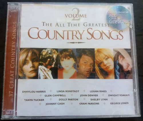 Country music - collection of 6 CD albums with various artists - 2 have double Cds - 152 songs