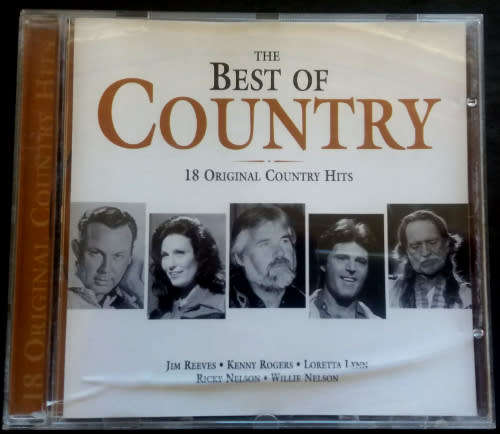Country music - collection of 6 CD albums with various artists - 2 have double Cds - 152 songs