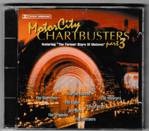 MOTORCITY Chartbusters - part 3 - cd featuring The Former Stars Of Motown