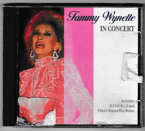 Tammy Wynette - In concert cd - 10 hits