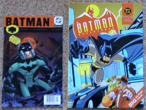The Batman Adventures Annual 1996 and Batman issue 581 - September 2000 comic book