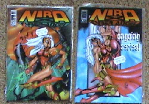 Nira Cyber - Angel issues 1 and 2 - Entity comics 1996