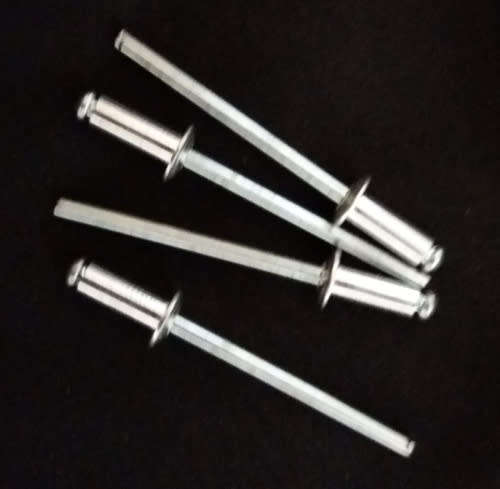Pop Rivets 3.2 mm x  8.9 mm - (Blind) Domed Head 1000 pieces item AS435