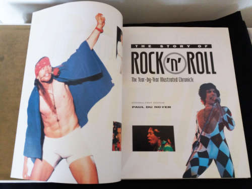 The Story Of Rock `N` Roll - The year by year illustrated chronicle hardcover book