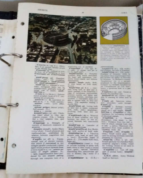 The new Oxford illustrated dictionary - complete volume in separate issues (Circa 1978)