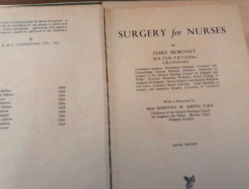 Nursing collection of 6 useful informative reference books